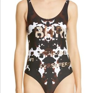 Burberry Cow Print Swimsuit